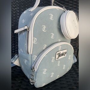 JUICY COUTURE BACKPACK,Juicy Couture Denim Backpack